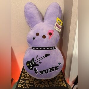 NEW - Emo Punk Rock Bunny Peeps (BIG) Purple